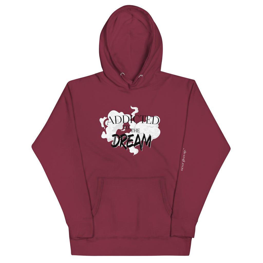 "Red hoodie with white text that reads 'My Freedom for Ransom.' The hoodie features a comfortable fit and a bold font. The design conveys a sense of defiance and determination, making it a great choice for anyone who is not afraid to stand up for what they believe in."
